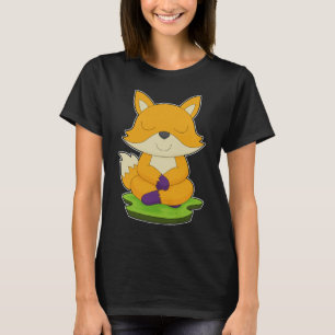 Fox Yoga Fitness Meditatie T-shirt