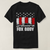 Foxbody Amerikaanse oude spier maximale paardenkra T-shirt (Design voorkant)