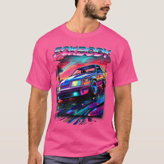 Foxbody Nation Foxbody Stang Car Enthusias T-shirt