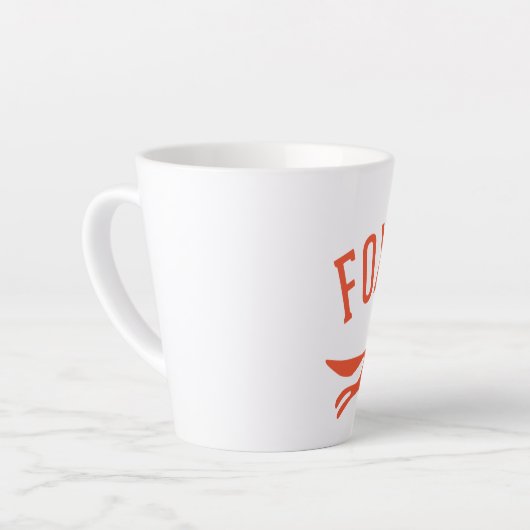 Foxcliff Latte Mug Grand et Petit (Angle gauche)
