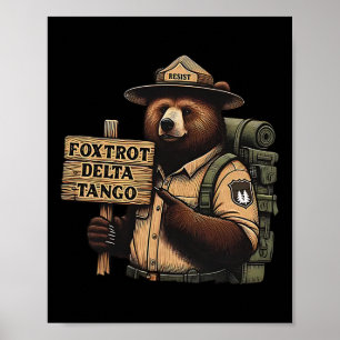 Foxdraaft Delta Tango's verzetten zich tegen Beer Poster