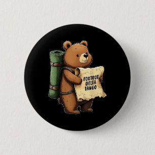Foxdraaft Deltas Tangos National Parks verzetten z Ronde Button 5,7 Cm