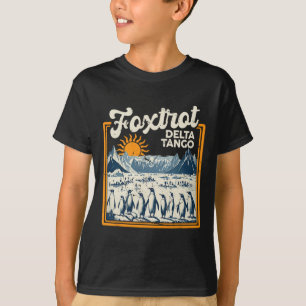 Foxdraaft Deltas Tangos Penguins Anti Trump 2 T-shirt