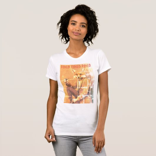 Foxed Fox Women's T-shirt (Voorkant volledig)