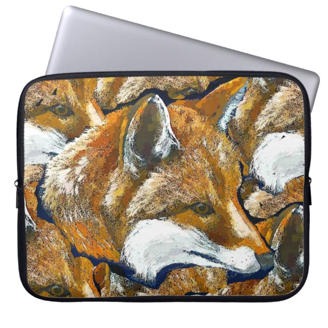 FOXEN LAPTOP SLEEVE (Voorkant)