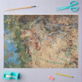 Foxes, Bruno Liljefors Tissuepapier (Craft)