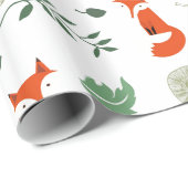 Foxes Cadeaupapier (Rol Hoek)