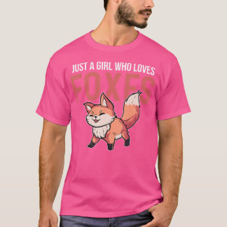 Foxes Girl T-shirt