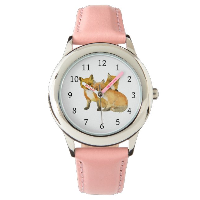 Foxes Horloge (Voorkant)