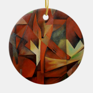 Foxes Keramisch Ornament