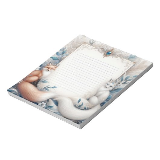 Foxes Notitieblok (Gedraaid)