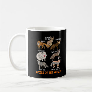 Foxes of the world Funny Fox Stuff Animals Educati Koffiemok