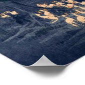 Foxes op Night Shrine Ukiyo-e Japans Kunst Poster (Hoek)