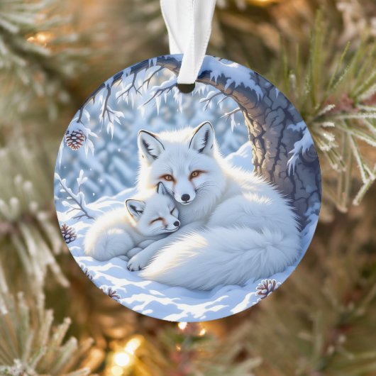 Foxes Themed Personalized Christmas (Arbre)