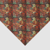 Foxes Tissuepapier (Detail)