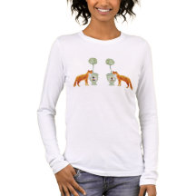Foxes & Topiaries shirt met lange mouwen
