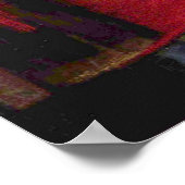 Foxes van Franz Marc,  Abstracte Cubistische kunst Poster (Hoek)