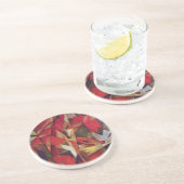 Foxes van Franz Marc, Abstracte Cubistische kunst Zandsteen Onderzetter (Zijkant)