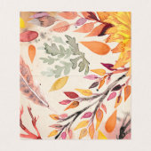  Foxes Wedding Place Card Visitekaartjes (Binnenkant ongevouwen)