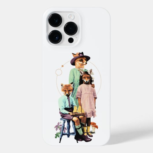 FOXFAMILIE FANCY DIEREN iPhone HOESJE (Achterkant)