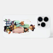 FOXFAMILIE FANCY DIEREN iPhone HOESJE (Achterkant horizontaal)