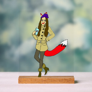 Foxgirl Acryl Bord