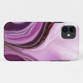 "Foxglove abstract" IPhone 5 hoesje (Achterkant (horizontaal))