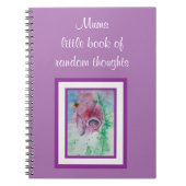 Foxglove and Bee jotter Notitieboek (Voorkant)