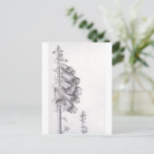 Foxglove Briefkaart (Staand voorkant)