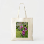 Foxglove Flower Canvas tas (Voorkant)