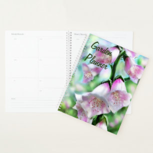 Foxglove Flower Floral Paarse Groene Tuin Planner