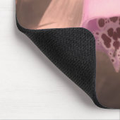 Foxglove Flowers zwart-wit Muismat (Hoek)