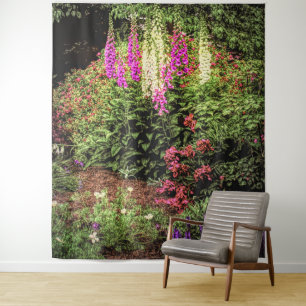 Foxglove Garden Design Wall Hanging Wandkleed