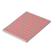 Foxglove Petal Paisley Pattern Notitieblok (Gedraaid)