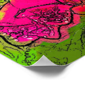 FOXGLOVES POSTER (Hoek)