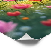 Foxglow - Een grillige vriend van het bos Perfect Poster (Hoek)