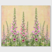 Foxhandschoenen Digitalis Cadeaupapier (Vlak)