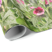 Foxhandschoenen Digitalis Cadeaupapier (Rol Hoek)