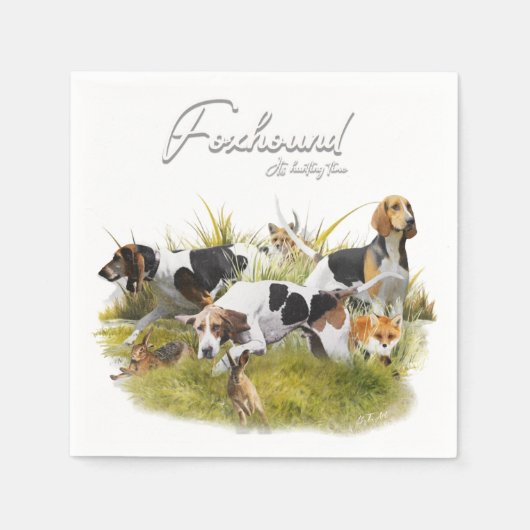Foxhound Servet (Voorkant)