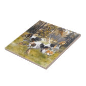 Foxhound Tegeltje (Zijkant)