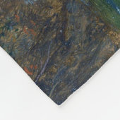 Foxjagende Clearing a Ditch 1839 Dog Fleece Deken (Hoek)