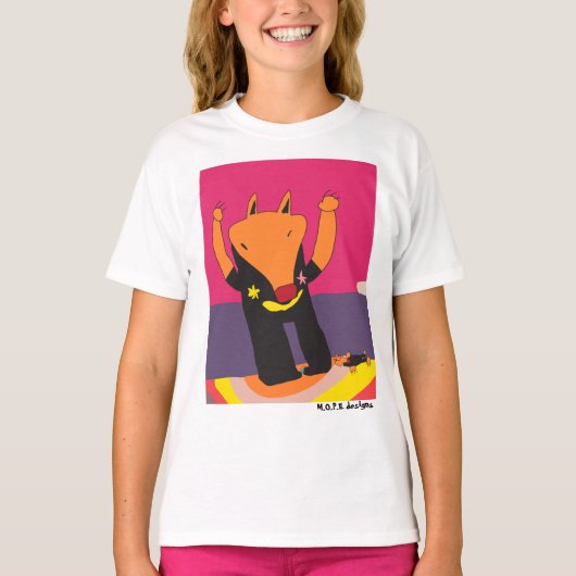 Fox's Wake Up T-Shirt (Voorkant)