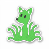 FOXTOPUS  STICKER (Voorkant)
