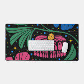 Foxtrot Delta Tango Flower Boho Bureaumat (Keyboard & Muis)