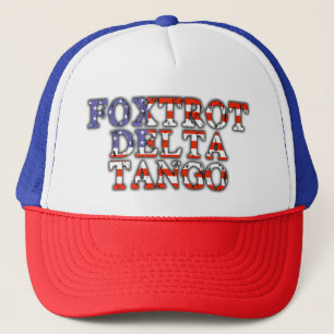 Foxtrot Delta Tango Patriotic Trucker Pet