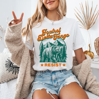 Foxtrot Delta Tango RESIST Beer Natuurpark T-shirt
