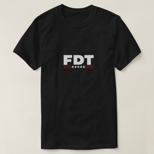 foxtrot delta tango t-shirt (Design voorkant)