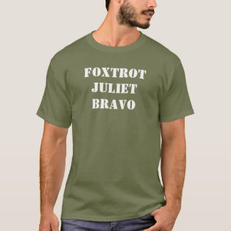 FOXTROT JULIET BRAVO T-SHIRT