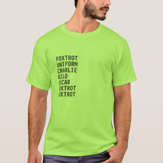 FOXTROT... T-SHIRT (Voorkant)