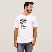 FOXTROT UNIFORM CHARLIE KILO OSCAR FOXTROT FOXTROT T-SHIRT (Voorkant volledig)